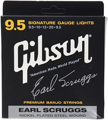 Gibson Earl Scruggs Signature Banjo Strings, Light