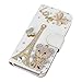 iPhone 6S Case,iPhone 6 Case,Hundromi iphone 6/6S Luxury 3D Bling Crystal Rhinestone Wallet Leather Purse Flip Card Pouch Stand Cover Case for iPhone 6/6S(4.7-inch)(bear)