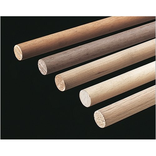 Grizzly H2127 Hardwood Dowels - Mahogany 3/8 Dia. x 36 L