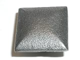 Square Iron Knob - Square Iron Knob-Smooth in Pewter