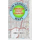 trail map angeles front country tom harrison maps
