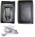 AKA Black Leather Case for Ipod Video 30gb 60gb + Car Charger for Apple Ipod