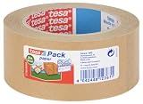 Tesa Paper Packaging Tape 50 mm x 50 m (Pack of 6)