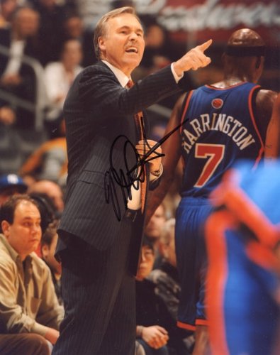 Mike Dantoni Autographed/Hand Signed New York Knicks Basketball 8x10 Photo
