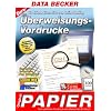 Data Becker Original-Papier, �berweisungs-Vordrucke EURO