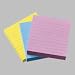 Post-it Lined Super Sticky Notes, 4 inches by 4 inches, Assorted Colors, 180-Sheet Pads in 3-Count Packages (Pack of 2)