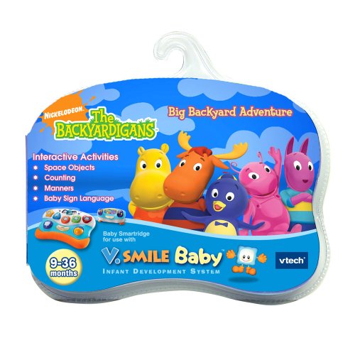 Childrens Toyshop  Toys : Vtech - V.Smile Baby: Backyardigans: Big Backyard Adventures