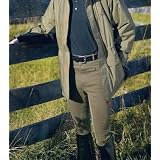 Men's Sigma Cotton Full Seat Breech White 34R (10099-01)