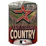 MLB Houston Astros Wood Signs