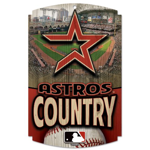 MLB Houston Astros Wood Signs