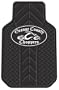Orange County Choppers Universal-Fit Molded Front Floor Mat - Set of 2
