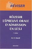 Réussir l'épreuve orale d'admission en IFSI Réussir l'épreuve orale d'admission en IFSI