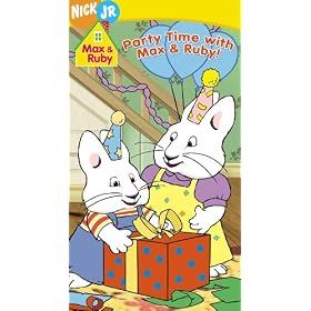 Max & Ruby - Party Time With Max & Ruby [VHS]