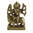 Hindu Goddess Durga Religious Brass Figurines