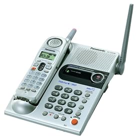Panasonic KX-TG2335S 2.4 GHz DSS Cordless Phone with Talking Caller ID (Silver)