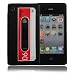 Retro Cassette Tape Case Cover Black for iPhone 3G/3Gs
