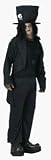 : Gothic Mad Hatter Child Halloween Costume Size 12-14 (B22)