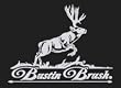Busting Brush Upstream Images Silver Vinyl Wildlife Car Truck Window Decal Sticker