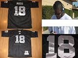 RANDY MOSS OAKLAND RAIDERS,VIKINGS,PATRIOTS,HALL OF FAME,HOF,SIGNED,AUTHENTIC JERSEY,WITH PROOF + COA