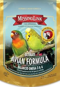 Missing Link 3-1/2-Ounce Ultimate Avian Formula for All Species of Birds
