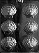 FANCY SHELLS Nautical Candy Mold Chocolate