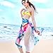 GERINLY Plus Size Beach Cover Up Women Summer Wrap Long Dress Bikini Wrap