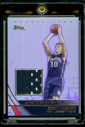 2001-02 Topps Chrome Shorts Illustrated Allan Houston Game Shorts New York Knicks Basketball Card - Mint Condition - Shipped In Protective Display Case!