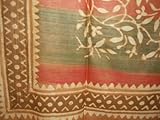 Lovely Batik Floral Tapestry-Spread-Throw-Warm Colors