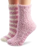 Totes Supersoft Slipper Womens Socks Pink