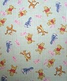 SheetWorld Fitted Pack N Play (Graco) Sheet - Pooh & Friends Green - Made In USA