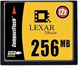 Lexar Media 256MB 12X CompactFlash Card (CF25612360)