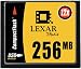 Video Games : Lexar Media 256MB 12X CompactFlash Card (CF25612360)