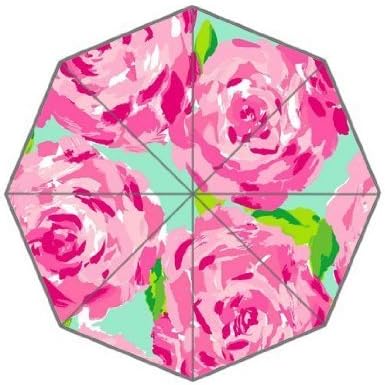 Lilly Pulitzer Pink Prints Flower Custom Foldable Umbrella