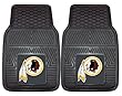 Washington Redskins Heavy Duty Vinyl Front Seat 2 Piece Car Mat Set