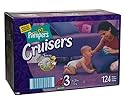 Pampers Cruisers, Size 3, Value Pack, 124 Count