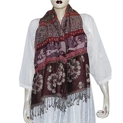 Designer Scarf Viscose Wrap Rectangular 80 x 28 inches