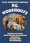P.G. Wodehouse : Five Complete Novels (The Return of Jeeves, Bertie Wooster Sees It Through, Spring Fever, The Butler Did It, The Old Reliable)