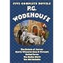 P.G. Wodehouse : Five Complete Novels (The Return of Jeeves, Bertie Wooster Sees It Through, Spring Fever, The Butler Did It, The Old Reliable)
