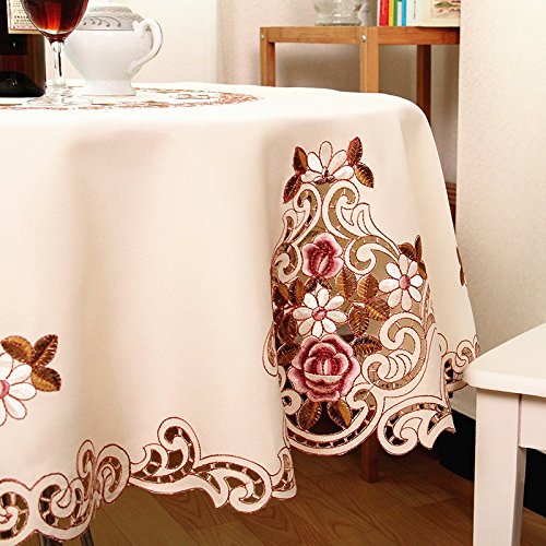 MZPRIDE Modern American Country Style Vintage Handmade Table Cloth
