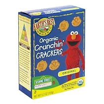 Earth's Best Organic Sesame Street Crunchin' Crackers, Original, 5.3-Ounce Boxes (Pack of 6)
From Earth's Best
