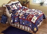 Texas Tradition Full / Queen Quilt with 2 Shams