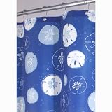 Shower Curtain Sand Dollar Blue