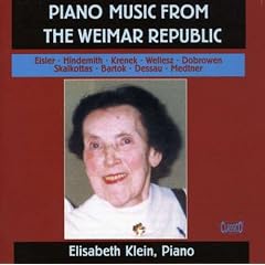 Piano Music from the Weimar Re