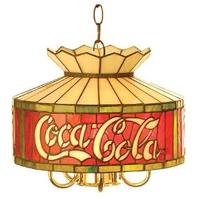 Meyda Tiffany 29258 Coca-Cola Pendant, Stained