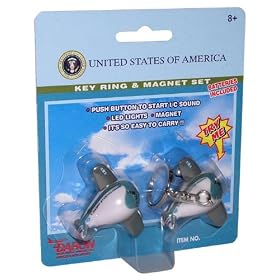 Air Force One Key Chain And Magnet Set