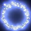 The Original Starry String Lights™ - Cool White Color LED's on a Flexible Silver Wire - 20ft LED String Light with 120 Individually Mounted LED's - Set the Mood You Want Anywhere! - Perfect For Creating Instant Appeal in Any Setting - Parties, BBQs, Dances, or an Intimate Environment at Home