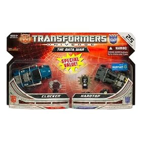 Transformers - Universe - 25th Anniversaire - War of the Waves - 2Pk - Clocker et Hardtop