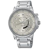 Seiko® Men's Kinetic Stainless Steel Watch