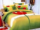 Designer Le Vele , Twin Duvet Set , Tulip , 4 Piece Set