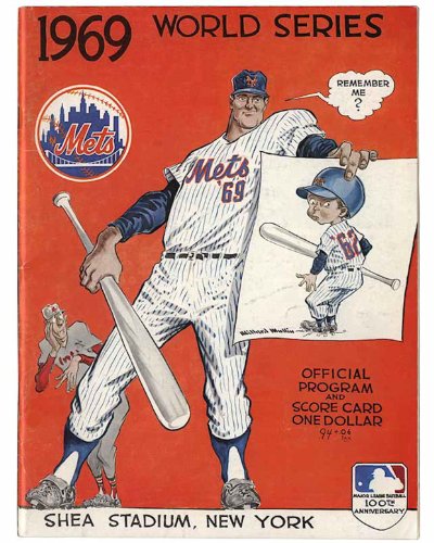 baseball New York Mets vs Baltimore Orioles World Series poster 1969